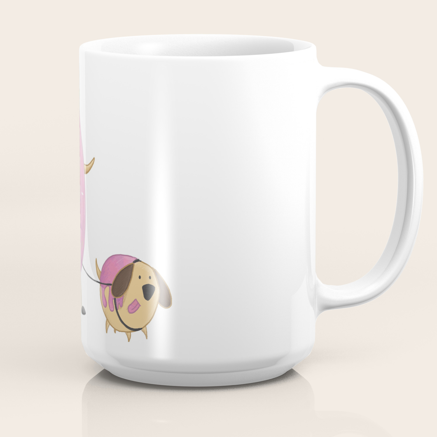 dog walker mug