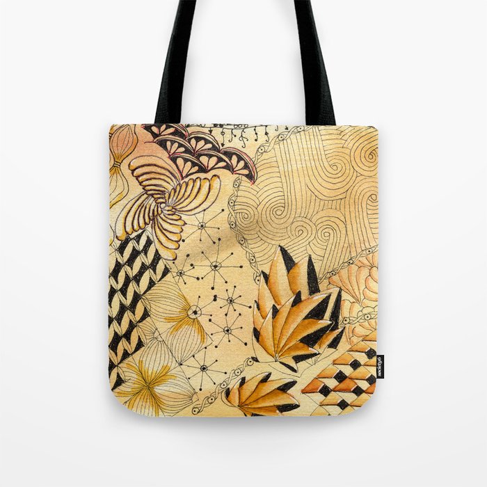 Cubine Swirl Tote Bag