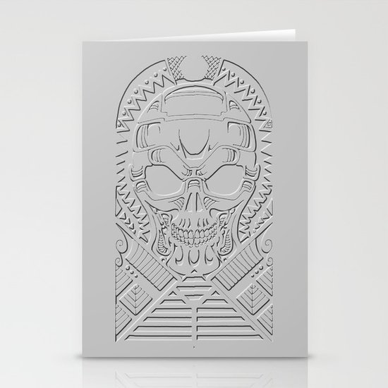 terminator polynesian Stationery Cards