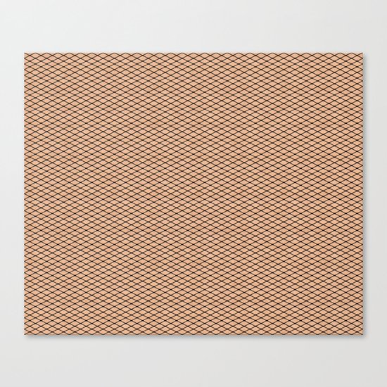 Fishnets and Skin Texture Canvas Print