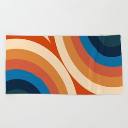  Psychedelic Groovy /Geometric Abstract Beach Towel
