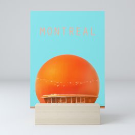 MONTREAL PASTEL Orange Julep Mini Art Print