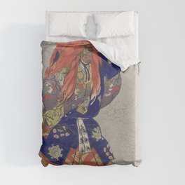Actor in the Role of the Dragon God Kasuga Duvet Cover