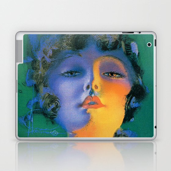 Girl Of My Dreams Pinup By Rolf Armstrong Laptop Ipad Skin By