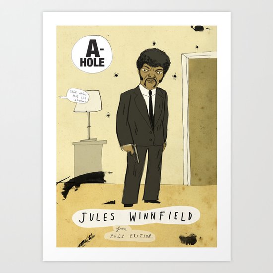 Jules Winnfield Art Print