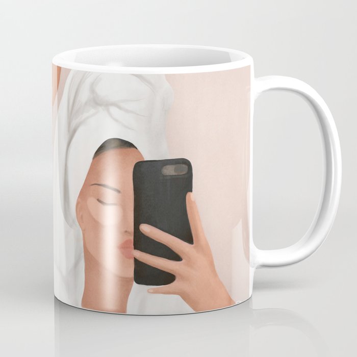 Morning Selfie Coffee Mug