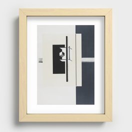 1o Kestnermappe Proun - El Lissitzky Recessed Framed Print