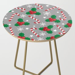 Christmas Seamless Candy and Berries 01 Side Table