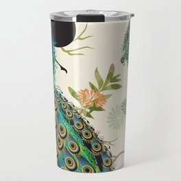 Peacocks Travel Mug