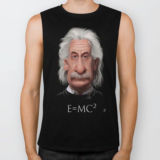 Celebrity Sunday ~ Albert Einstein E=MC² Biker Tank