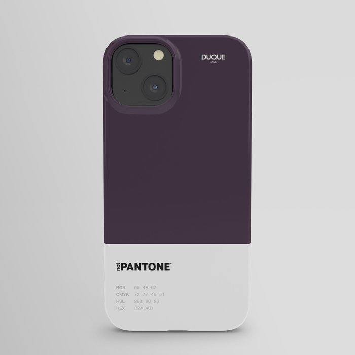 Not Pantone Collection #B2ADAD iPhone Case
