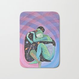 Space Earth Love Painting Nature Soul Mates Couple Wedding Art Tapestry (Infinite Love) Bath Mat | Visionaryart, Colorfulpainting, Soulmates, Painting, Coupleart, Marriagepainting, Psychedelicart, Spaceart, Earthpainting, Couplepainting 