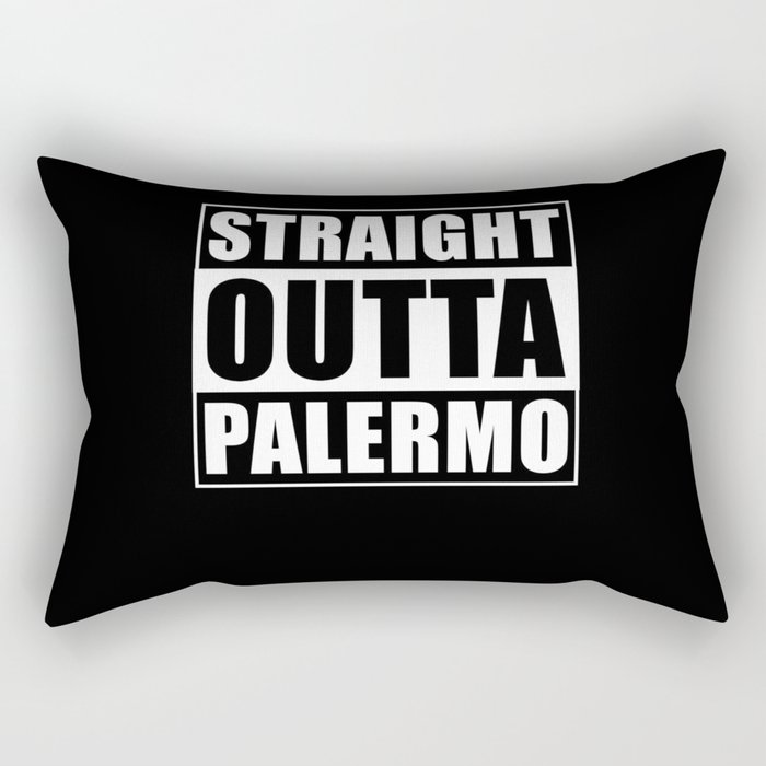 Straight Outta Naples Rectangular Pillow