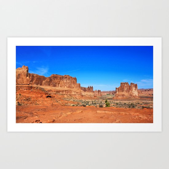 Monument, Utah Art Print
