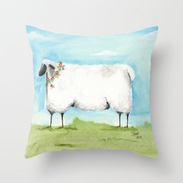 Don't be Sheepish! Throw Pillow