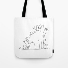 Cats on Cats Tote Bag