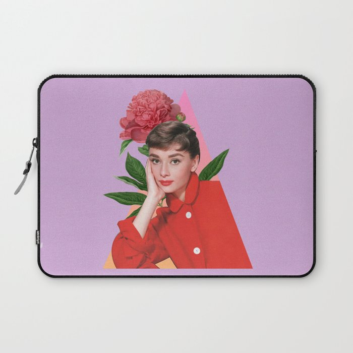 Audrey Hepburn Art Laptop Sleeve