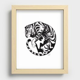 Tiger Day 2014 Recessed Framed Print