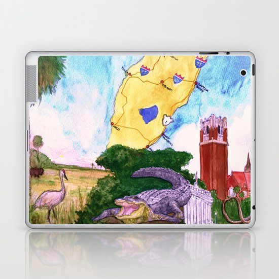"Gainesville, FL" by Cap Blackard Laptop & iPad Skin
