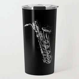 Baritone Saxophone Travel Mug