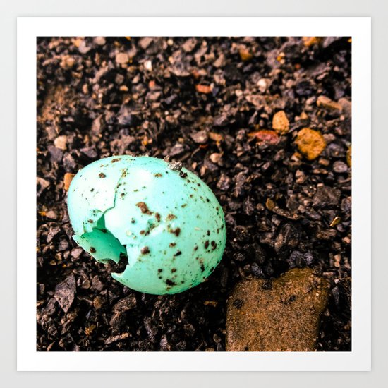 Something Blue Art Print