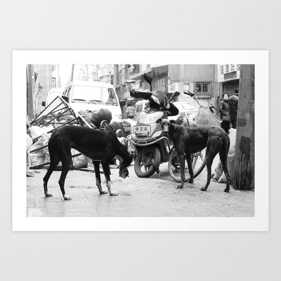DOGZ Art Print