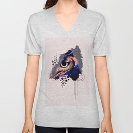 Owl Space V Neck T Shirt