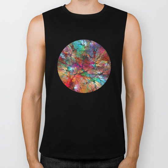 Tree Crowns Biker Tank