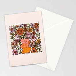 Keep On Growing Stationery Card