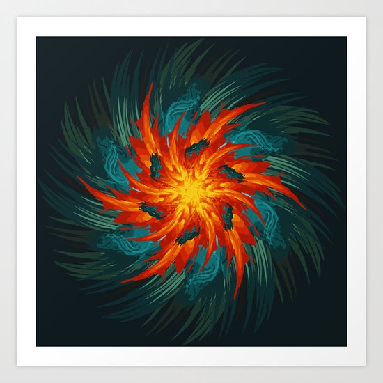 Abstract 01 Art Print