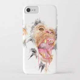 Monkey Don't Cry (1) iPhone Case