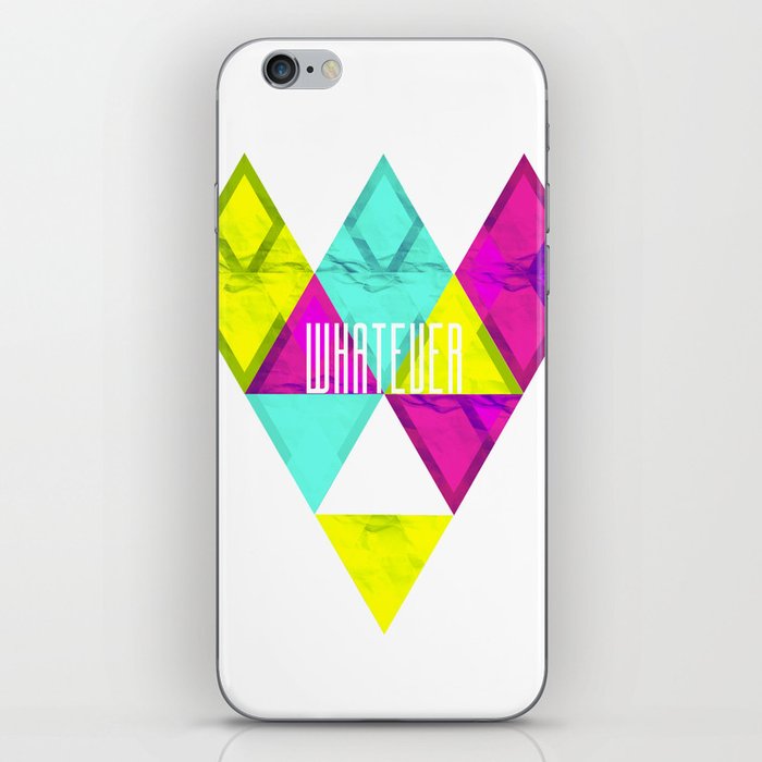 Paper Triangles ▵WHATEVER▵ iPhone Skin