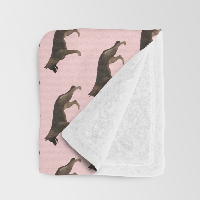 German Shepherd Red Sable Throw Blanket By 2woofs1meow Society6