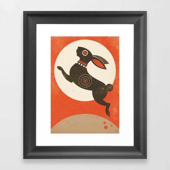 The Witch Hare (Fairy and Folk Tales of the Irish Peasantry) Framed Art Print