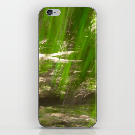 Green Feathers iPhone & iPod Skin