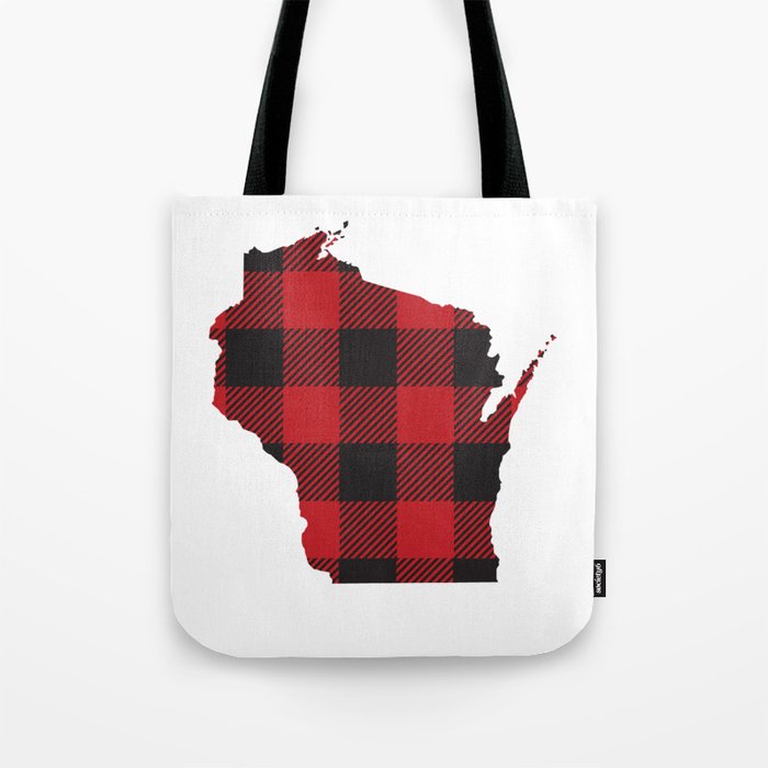 flannel tote bag