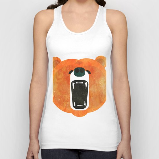 Bear Unisex Tank Top