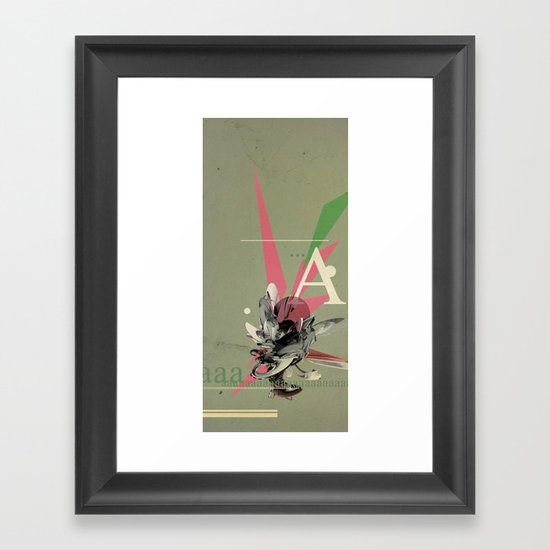 (Times) A Framed Art Print
