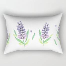 Purple flowers Rectangular Pillow