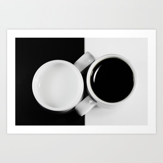 Yin & Yang Art Print