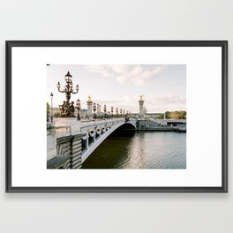 Pont Alexandre III Bridge in Paris | Parisian Fine Art Print | Fine Art Travel Photography Framed Art Print | Pastel, Europe, Bridge, Color, Dreamy, France, Paris, Wanderlust, Parisian, Travel 