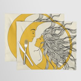 Sun and Moon Placemat