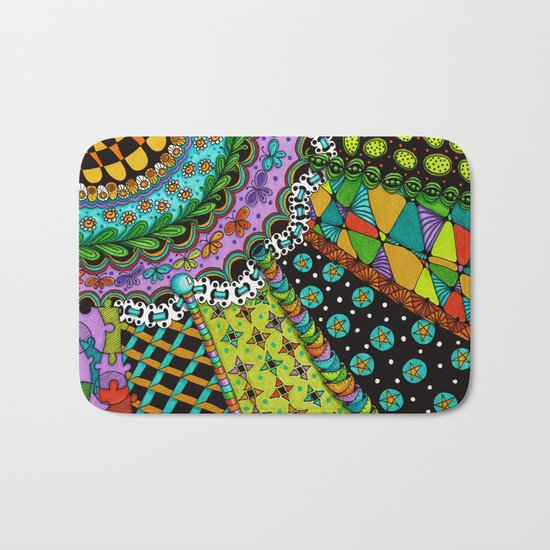 Sun Rays 2 Bath Mat