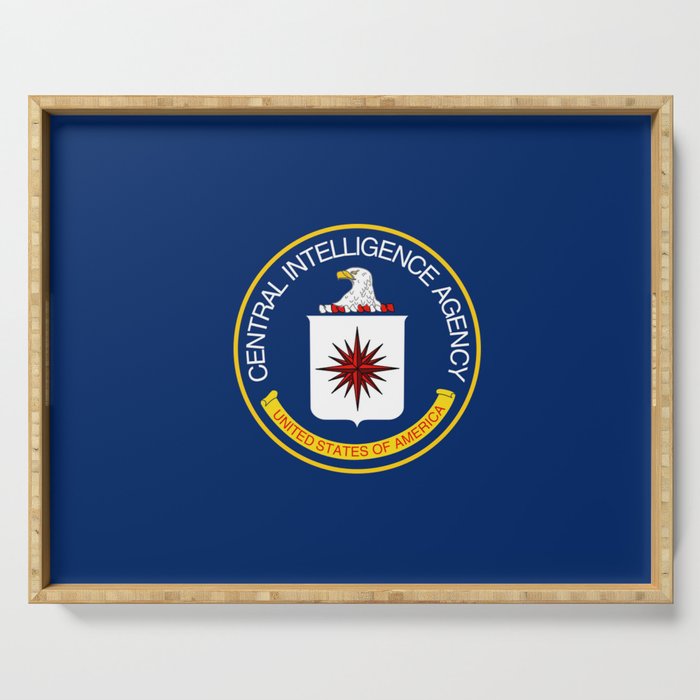 Flag of CIA Serving Tray