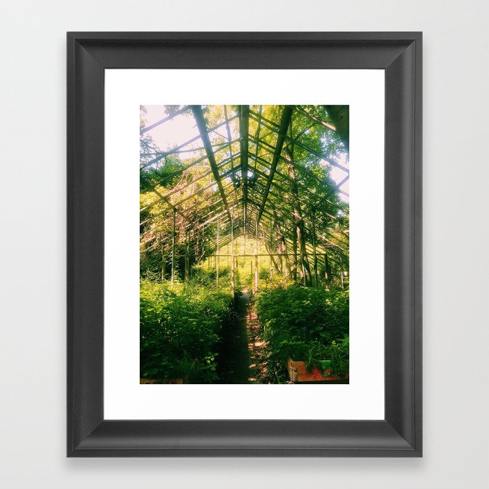 greenhouse Framed Art Print