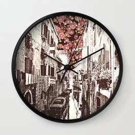 fiori di Venezia Wall Clock