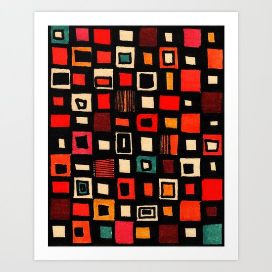 Living in a box Art Print