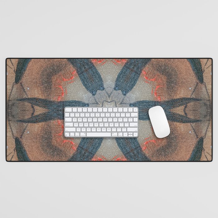 Bushfire Gum Medallion 7 Desk Mat