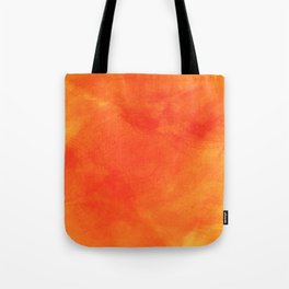 Pure Sunshine Orange and Yellow Abstract Watercolour Tote Bag