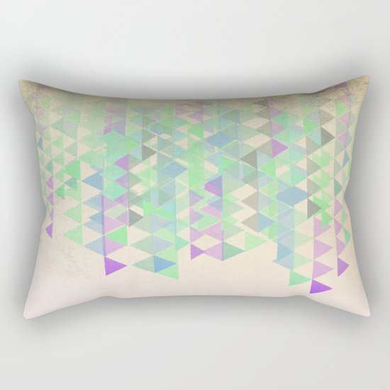 Summer Rain Rectangular Pillow